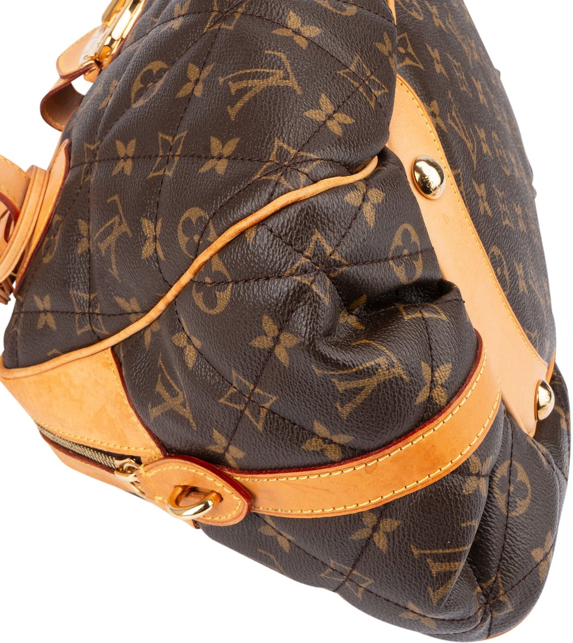 Louis Vuitton Louis Vuitton Canvas Monogram Bowling Etoile Handbag Bruin