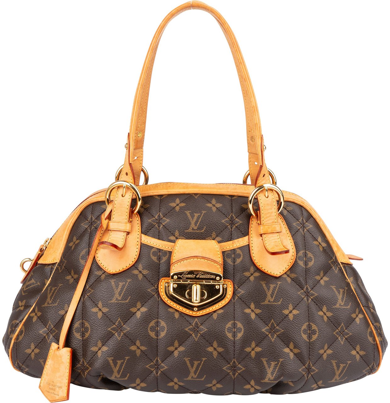 Louis Vuitton Louis Vuitton Canvas Monogram Bowling Etoile Handbag Bruin