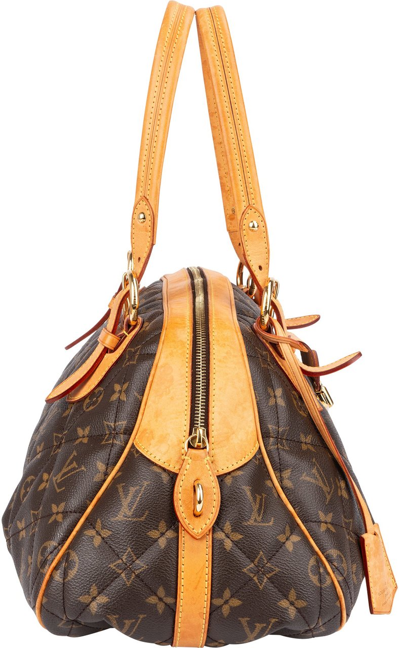 Louis Vuitton Louis Vuitton Canvas Monogram Bowling Etoile Handbag Bruin