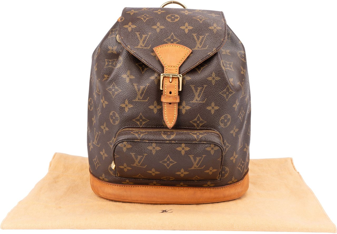 Louis Vuitton Louis Vuitton Canvas Monogram Montsouris MM Backpack Bruin