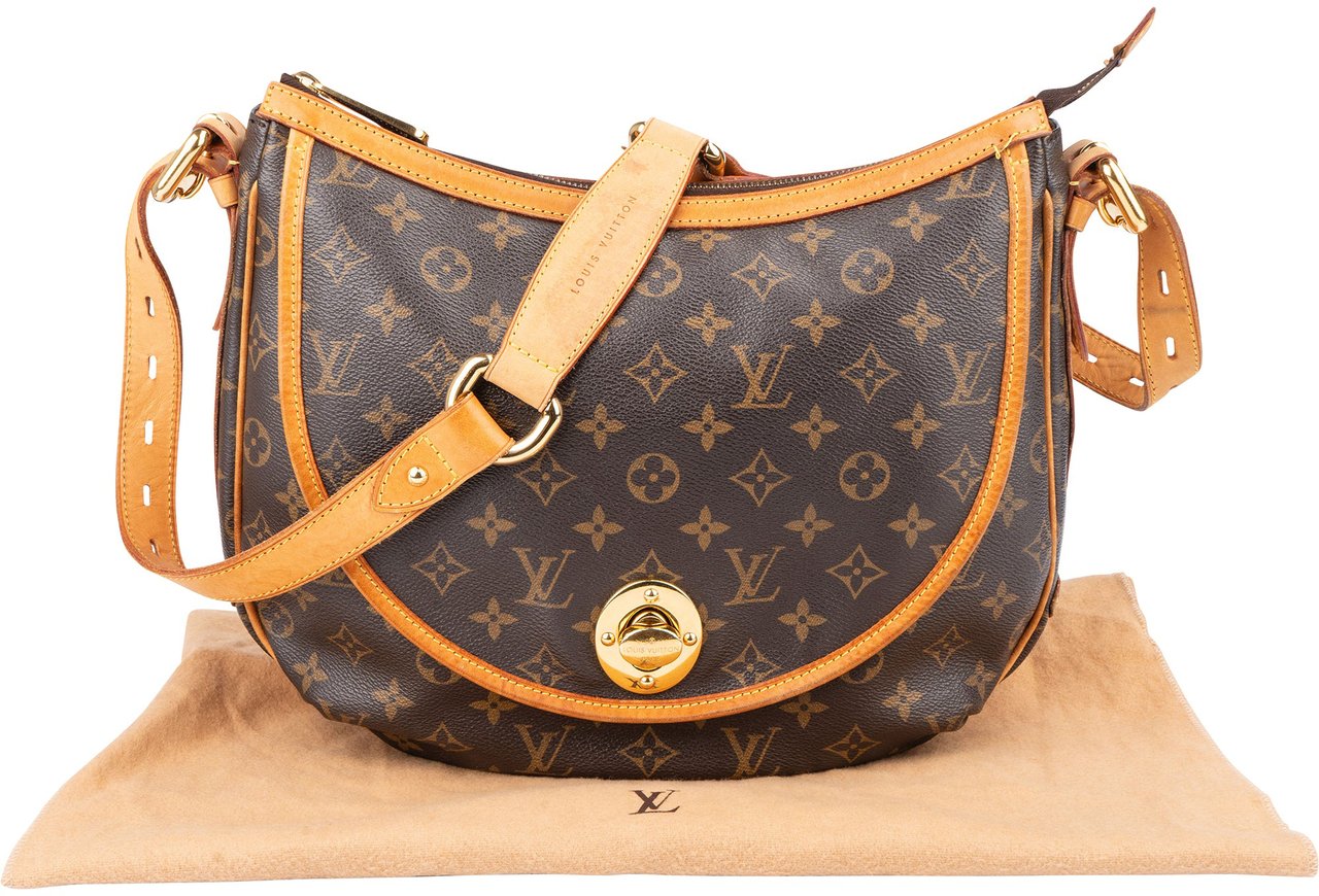 Louis Vuitton Louis Vuitton Canvas Monogram Tulum GM Crossbody Bag Bruin