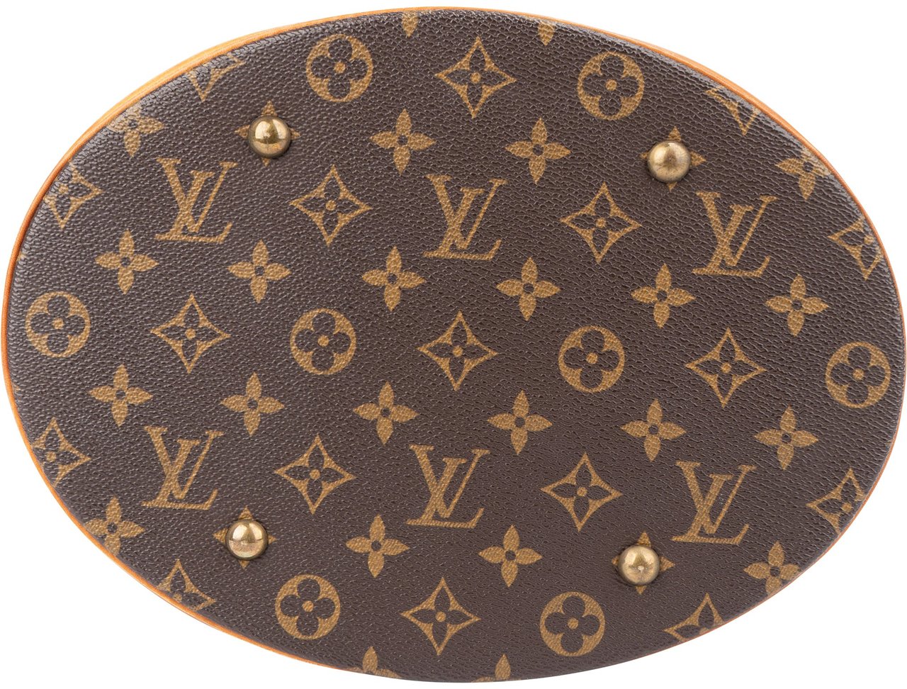 Louis Vuitton Louis Vuitton Canvas Monogram Bucket PM Shoulder Bag Bruin