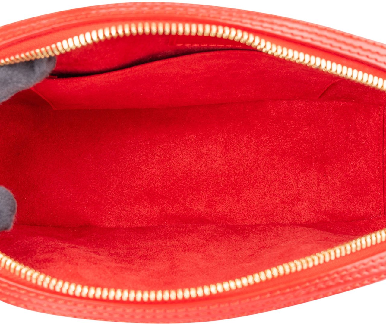 Louis Vuitton Louis Vuitton Rouge Epi Leather Jasmin Handbag Rood