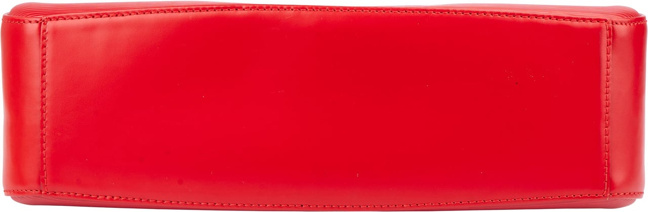 Louis Vuitton Louis Vuitton Rouge Epi Leather Jasmin Handbag Rood