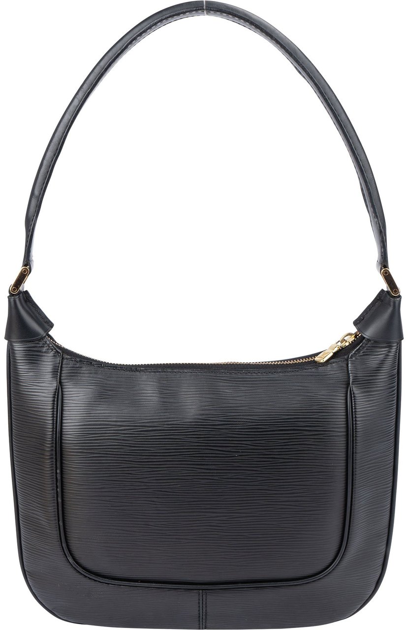 Louis Vuitton Noir Epi Leather Matsy Shoulder Bag Zwart