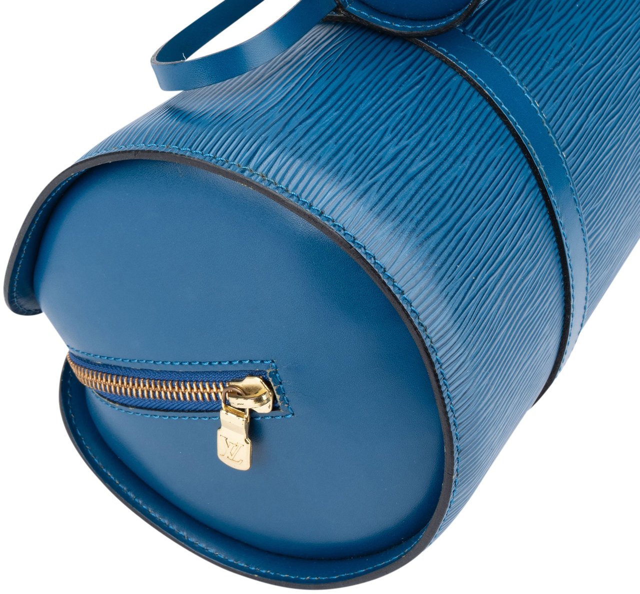 Louis Vuitton Bleu Epi Leather Soufflot Set Handbag Blauw