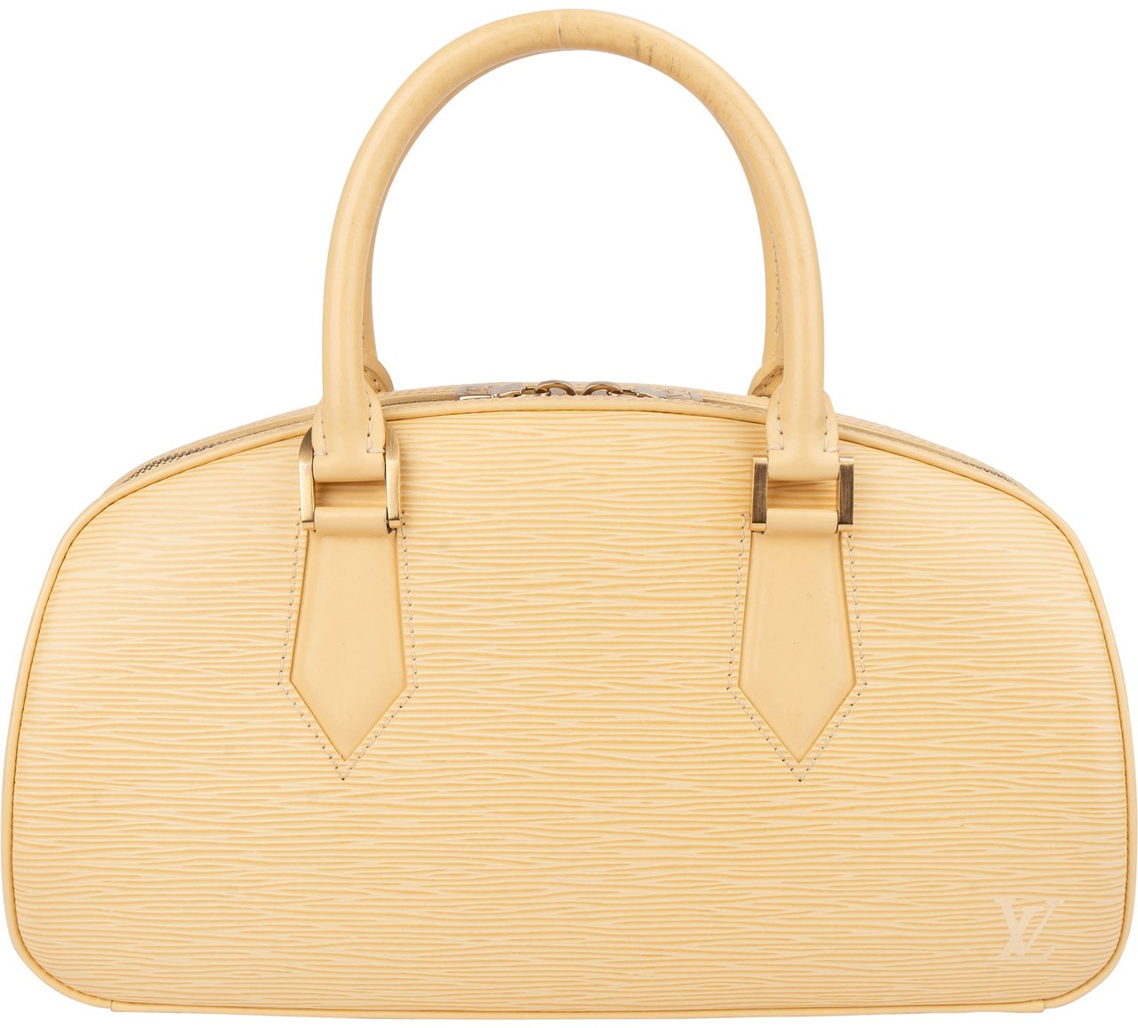 Louis Vuitton Louis Vuitton Vanille Epi Leather Jasmin Handbag Beige