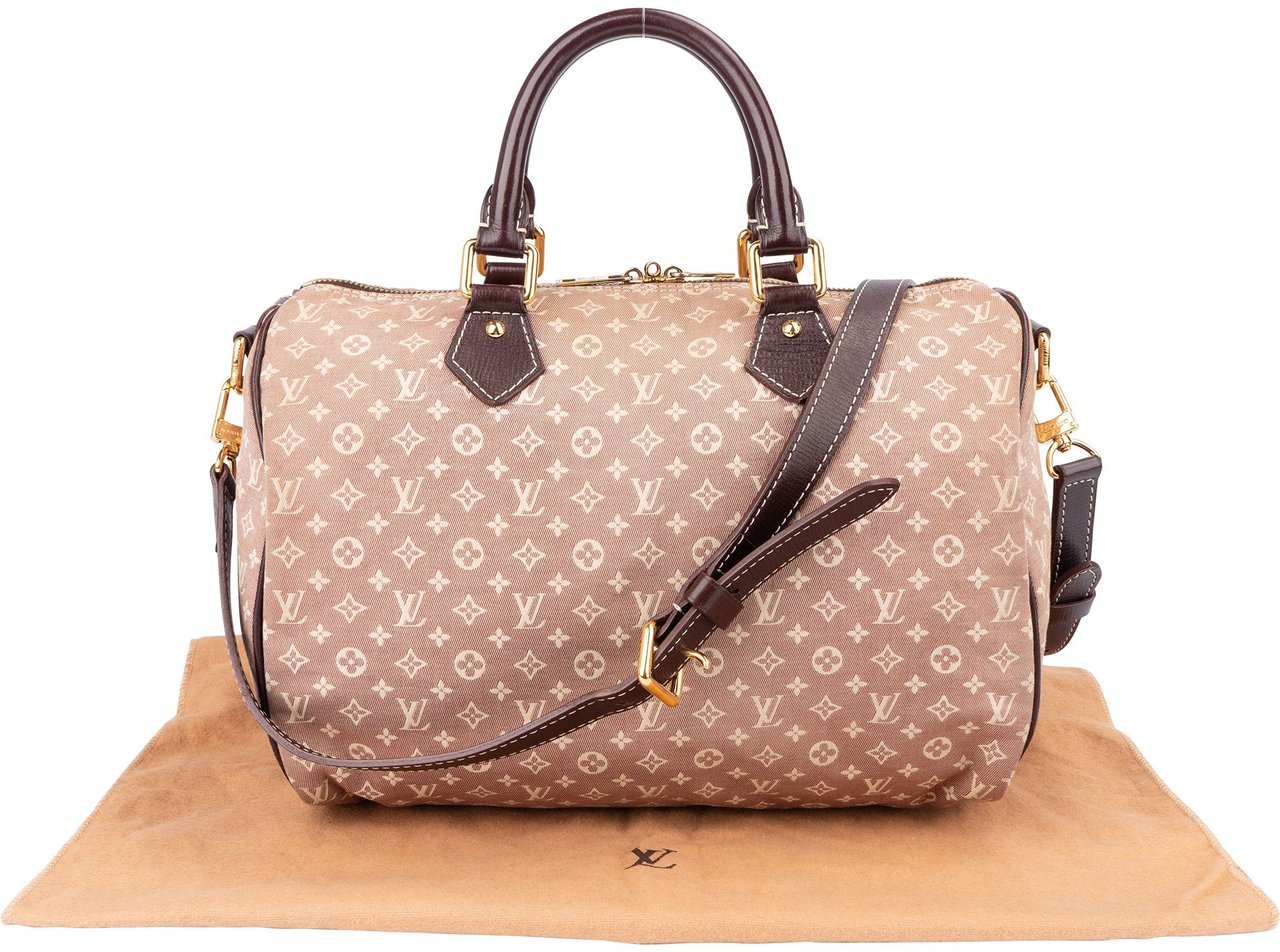 Louis Vuitton Louis Vuitton Mini Lin Monogram Speedy 30 Bandouliere Divers