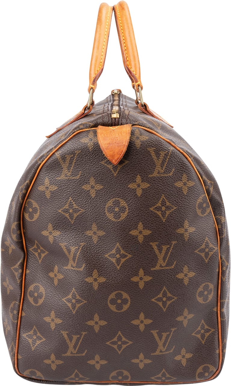 Louis Vuitton Louis Vuitton Canvas Monogram Speedy 40 Handbag Bruin