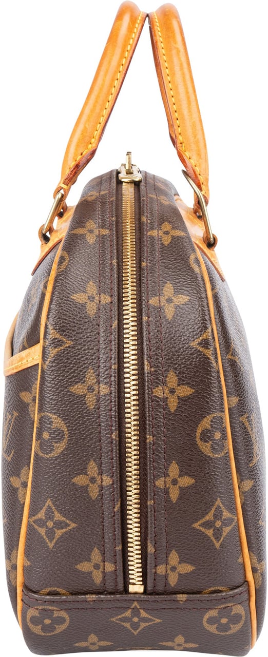 Louis Vuitton Louis Vuitton Canvas Monogram Trouville Handbag Bruin