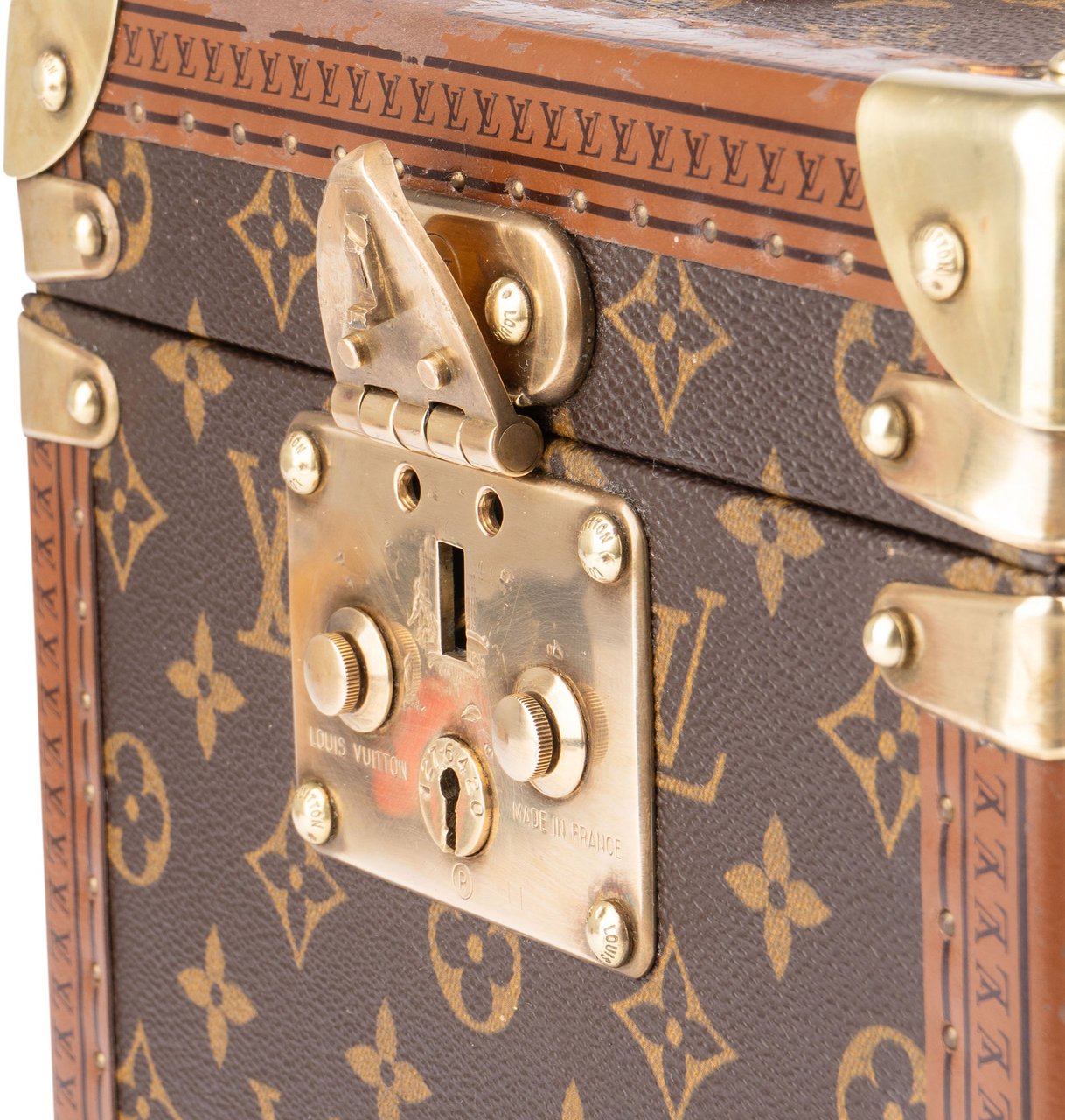 Louis Vuitton Louis Vuitton Canvas Monogram Boite Beauty Case Koffer Trunk Bruin