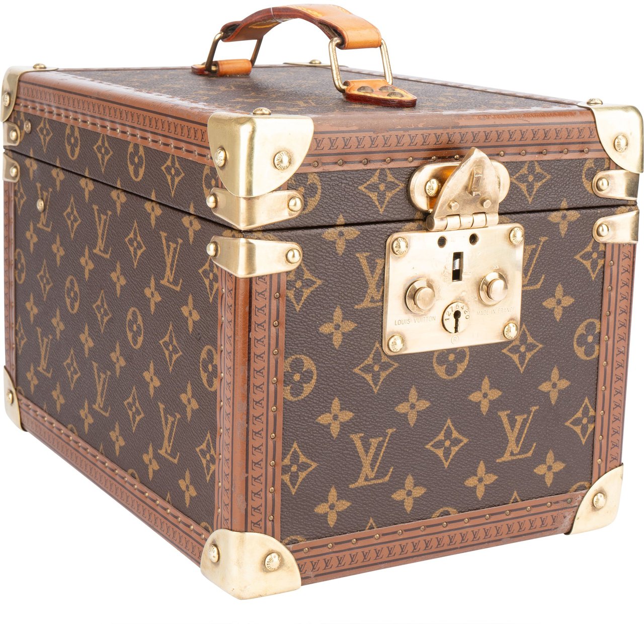 Louis Vuitton Louis Vuitton Canvas Monogram Boite Beauty Case Koffer Trunk Bruin