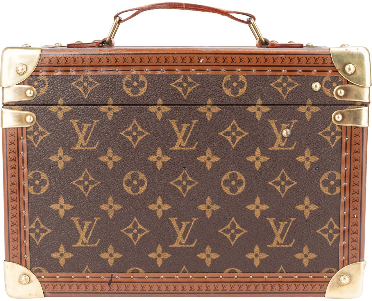 Louis Vuitton Louis Vuitton Canvas Monogram Boite Beauty Case Koffer Trunk Bruin