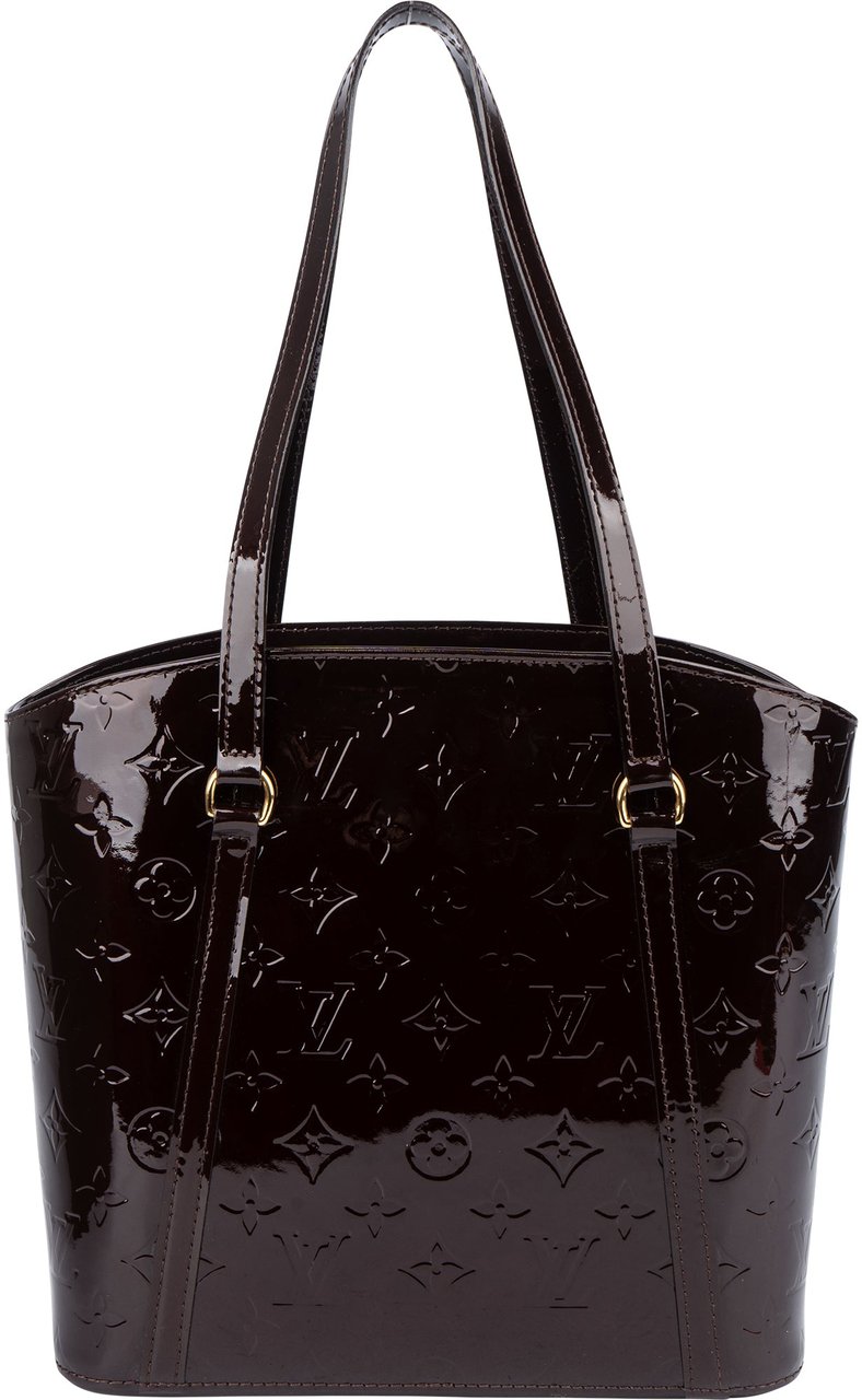 Louis Vuitton Louis Vuitton Vernis Monogram Avalon Handbag Paars
