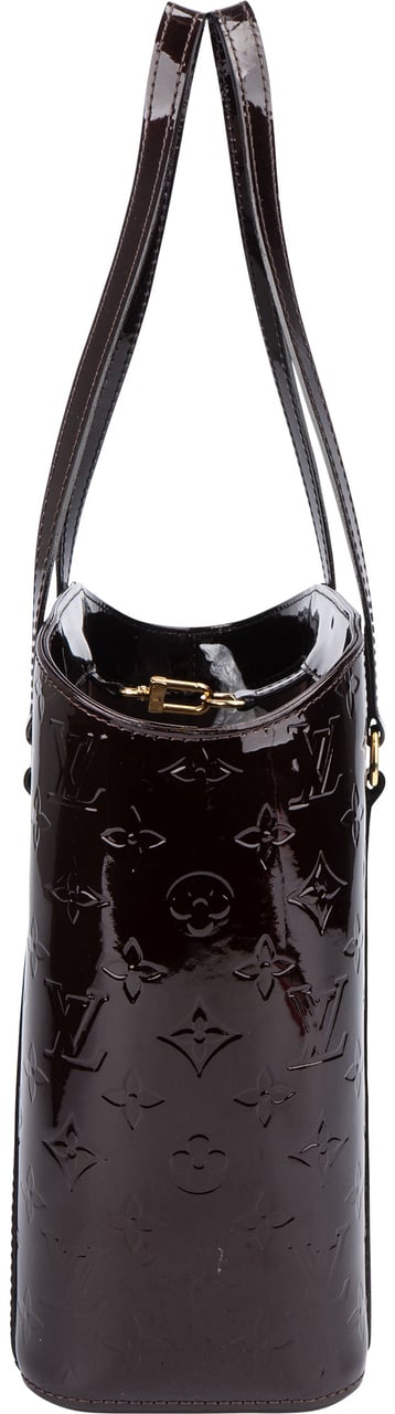 Louis Vuitton Louis Vuitton Vernis Monogram Avalon Handbag Paars