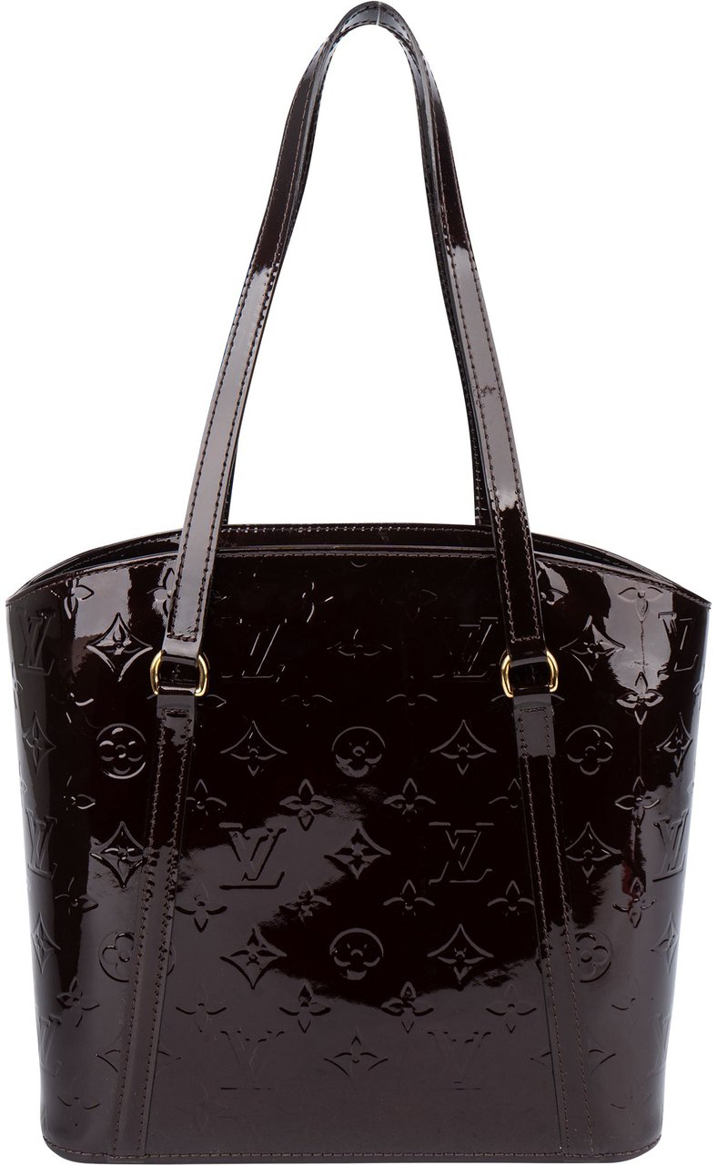 Louis Vuitton Louis Vuitton Vernis Monogram Avalon Handbag Paars
