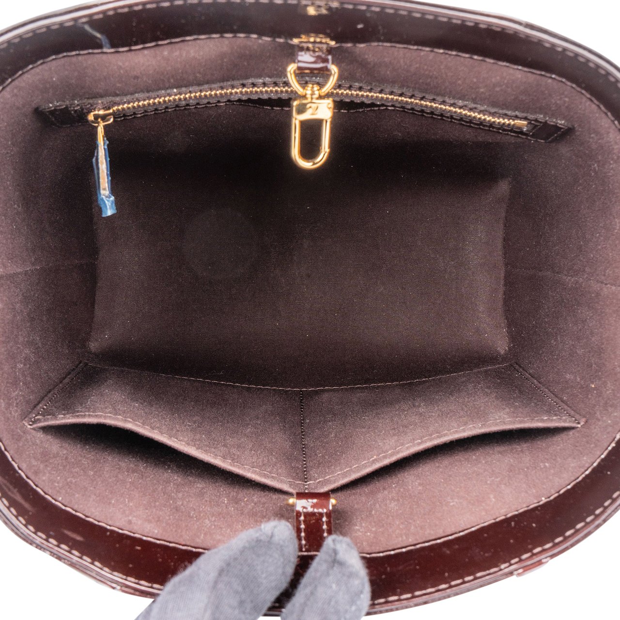 Louis Vuitton Louis Vuitton Vernis Monogram Avalon Handbag Paars