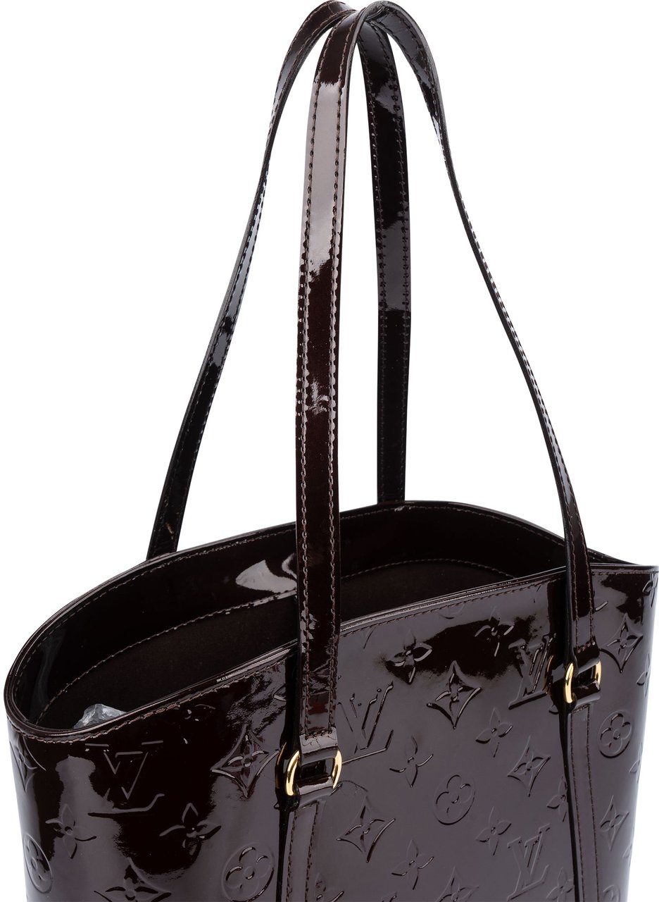 Louis Vuitton Louis Vuitton Vernis Monogram Avalon Handbag Paars