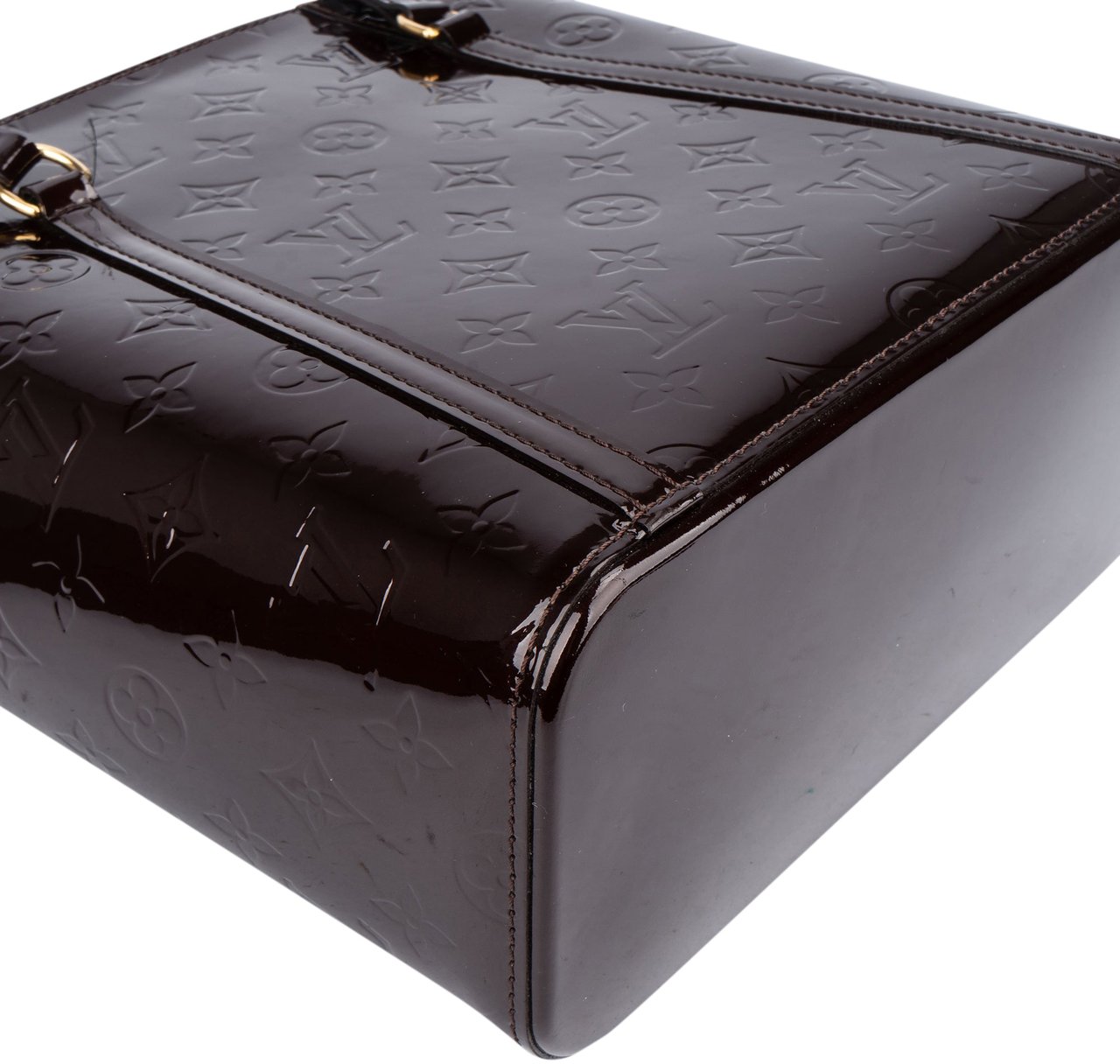 Louis Vuitton Louis Vuitton Vernis Monogram Avalon Handbag Paars