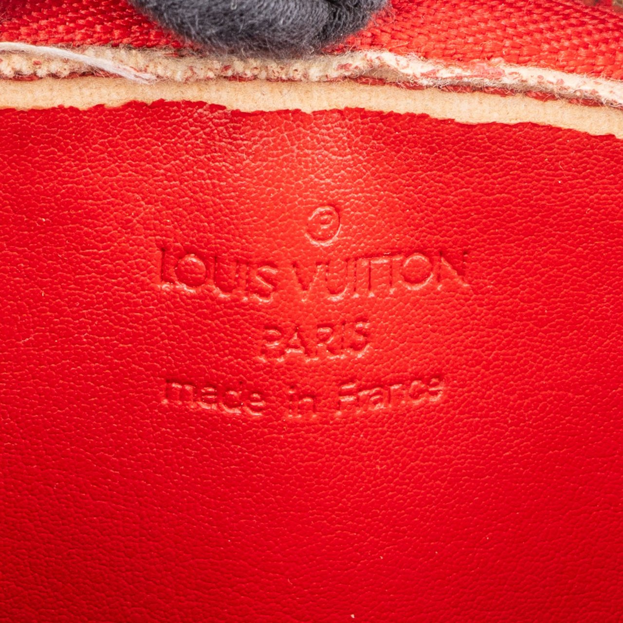 Louis Vuitton Rouge Vernis Monogram Lexington Handbag Rood