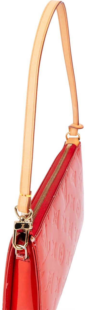 Louis Vuitton Rouge Vernis Monogram Lexington Handbag Rood