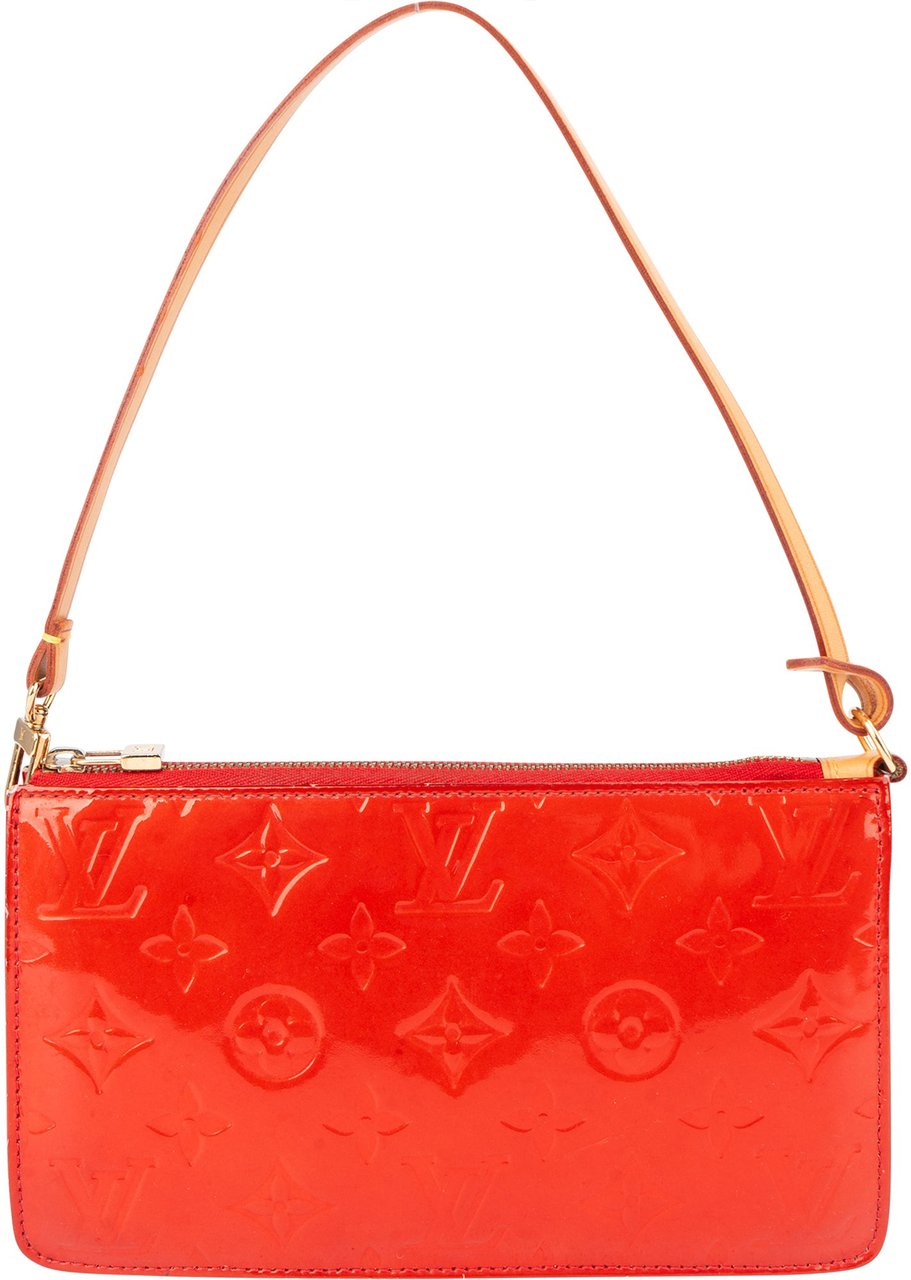 Louis Vuitton Louis Vuitton Rouge Vernis Monogram Lexington Handbag Rood