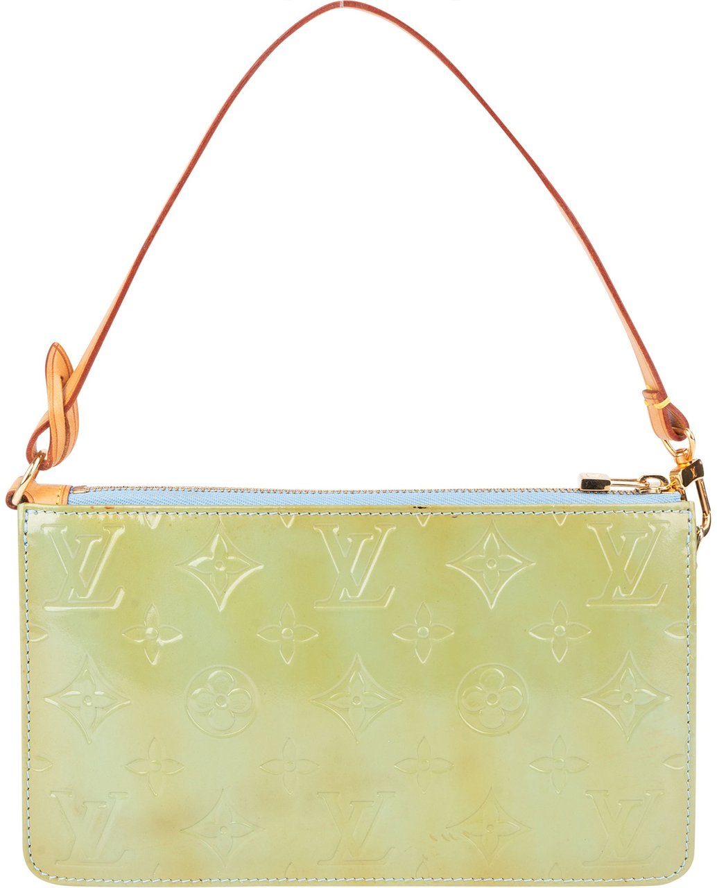 Louis Vuitton Louis Vuitton Green Vernis Monogram Lexington Handbag Groen