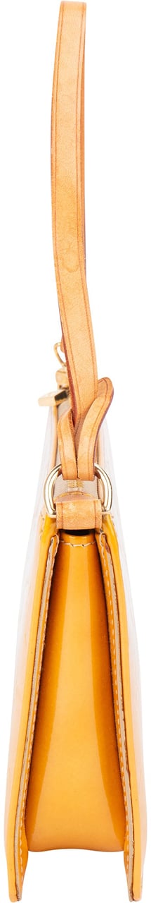 Louis Vuitton Louis Vuitton Yellow Vernis Monogram Lexington Handbag Geel