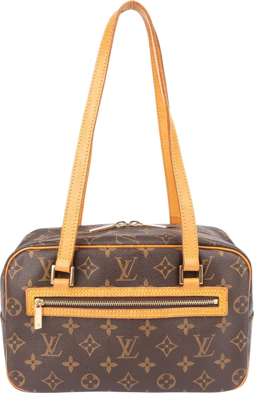 Louis Vuitton Louis Vuitton Canvas Monogram Cite MM Shoulder Bag Bruin