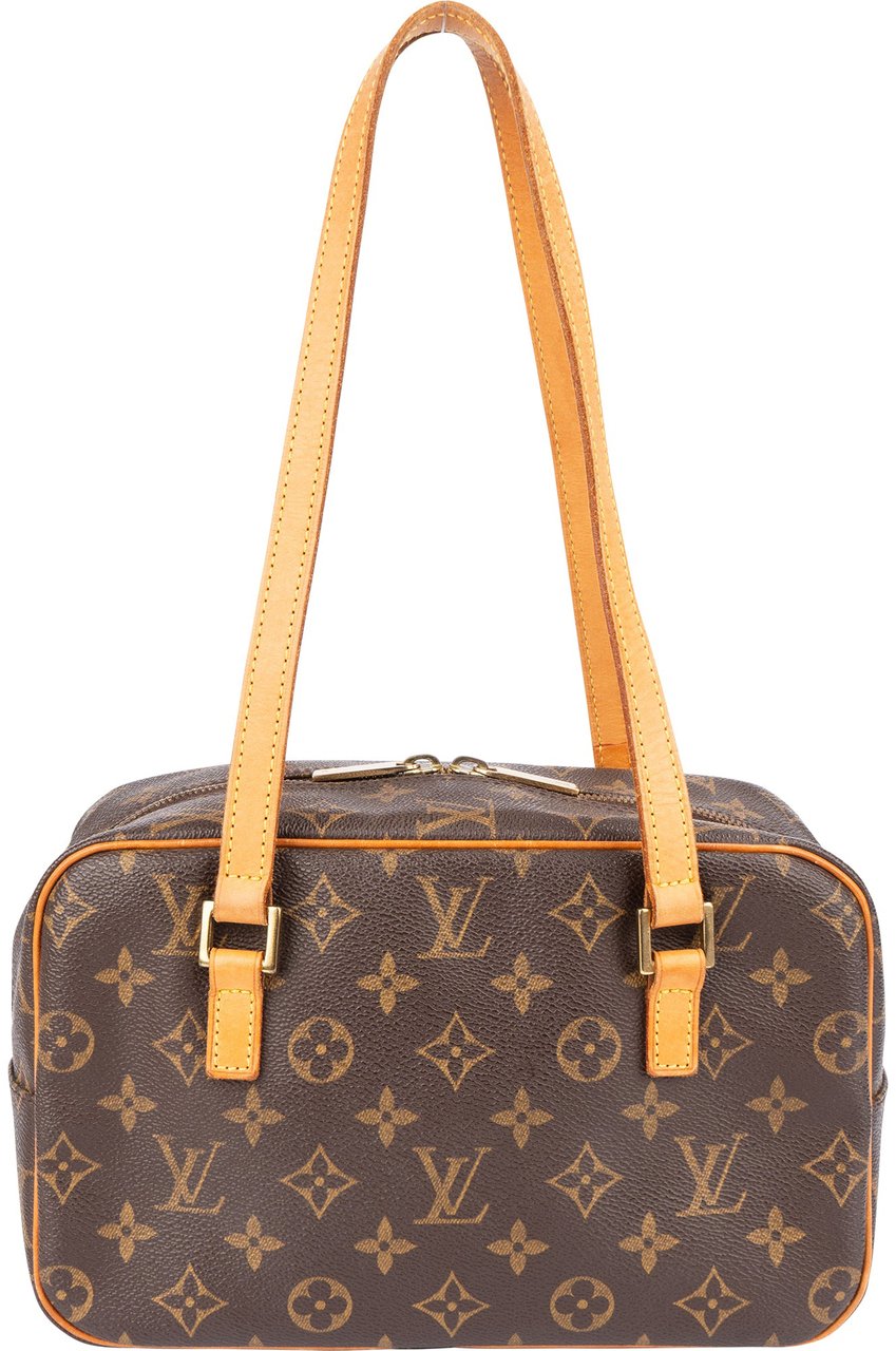 Louis Vuitton Louis Vuitton Canvas Monogram Cite MM Shoulder Bag Bruin