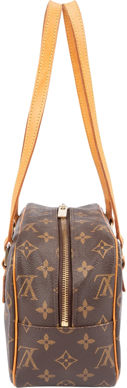 Louis Vuitton Louis Vuitton Canvas Monogram Cite MM Shoulder Bag Bruin