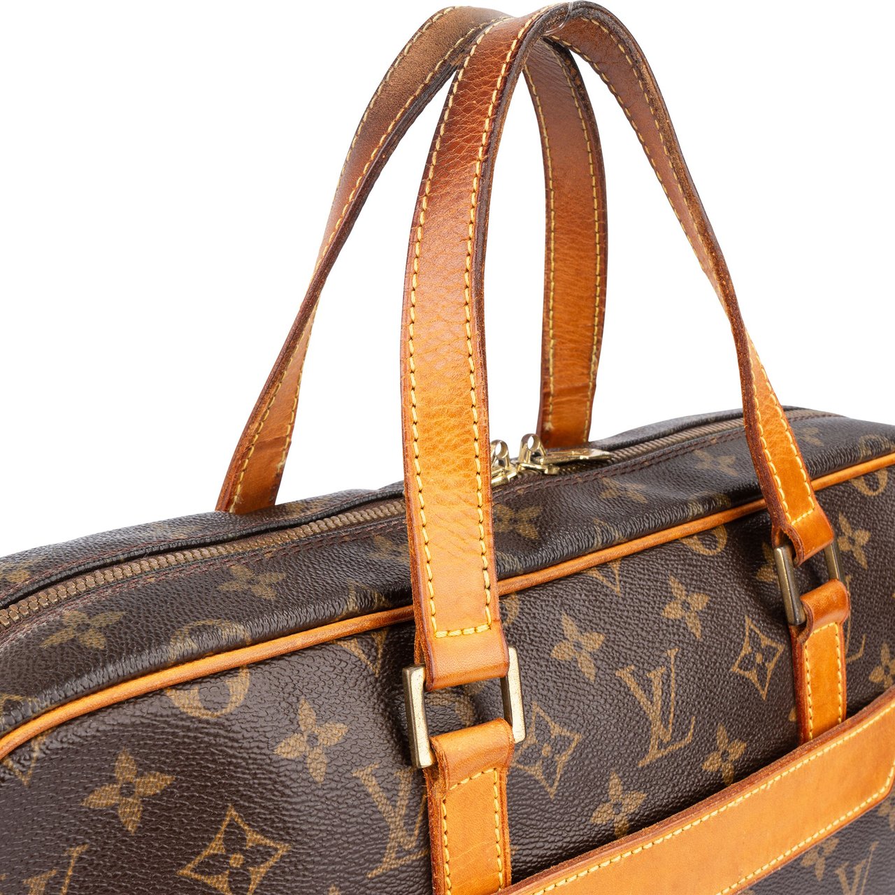 Louis Vuitton Louis Vuitton Canvas Monogram Pagase Business Handbag Bruin