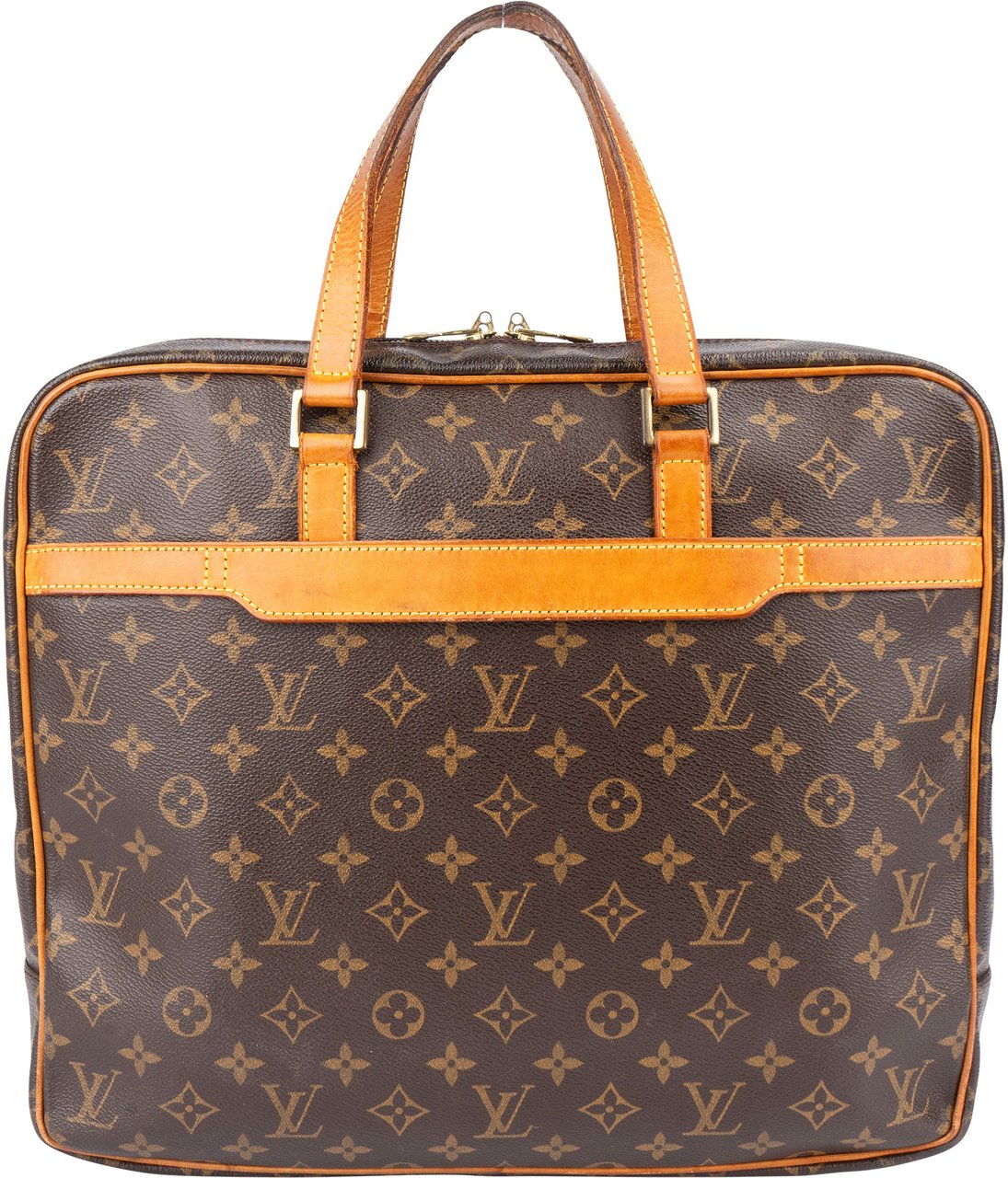 Louis Vuitton Louis Vuitton Canvas Monogram Pagase Business Handbag Bruin