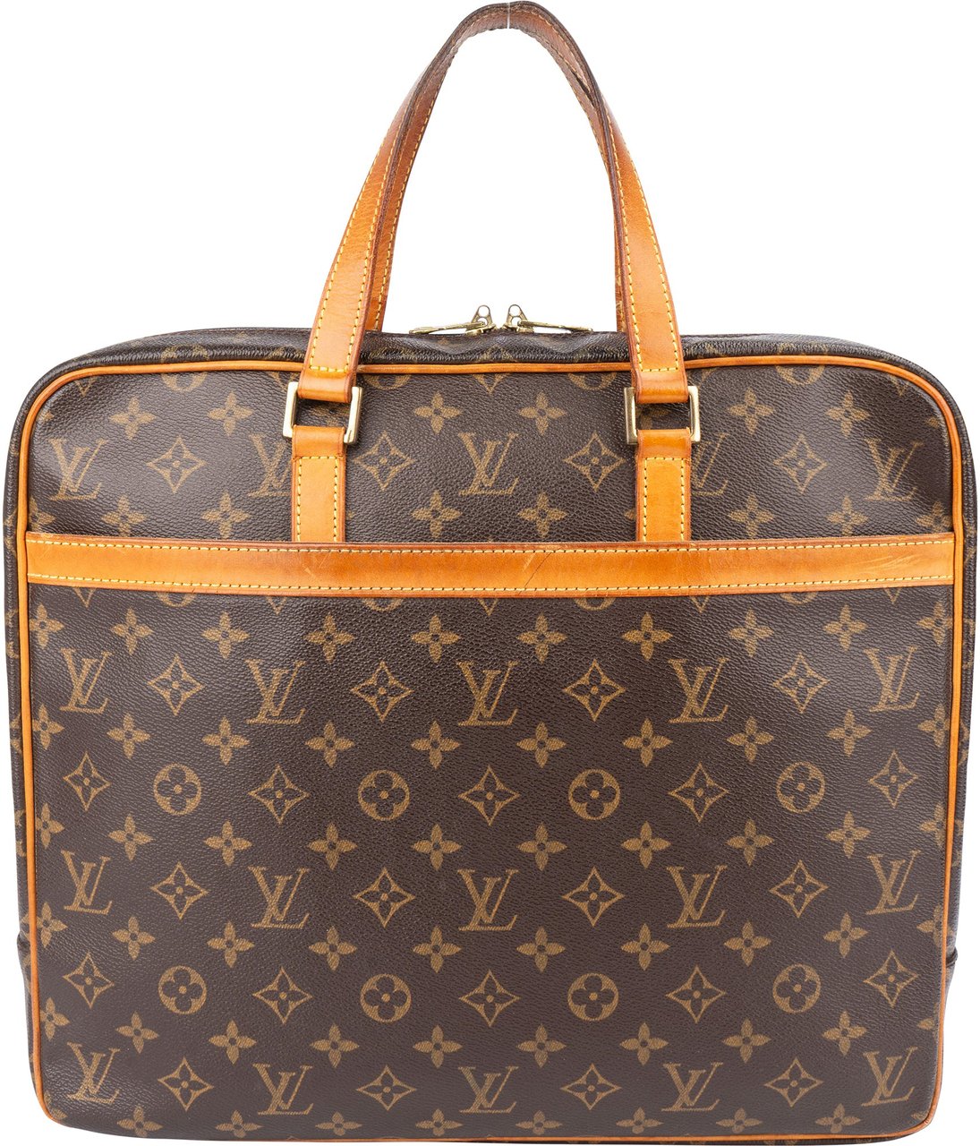 Louis Vuitton Louis Vuitton Canvas Monogram Pagase Business Handbag Bruin