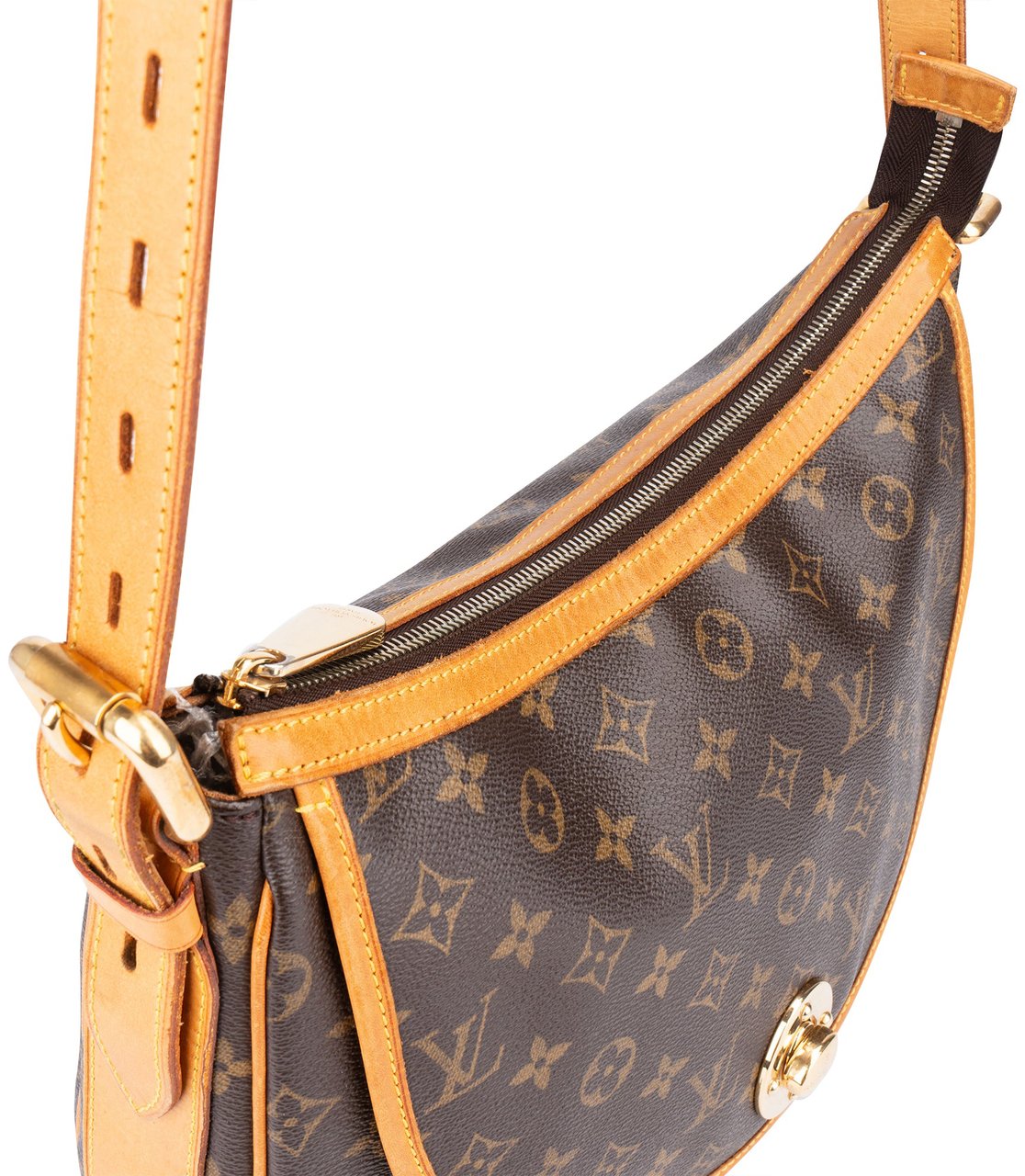 Louis Vuitton Louis Vuitton Canvas Monogram Tulum GM Crossbody Bag Bruin