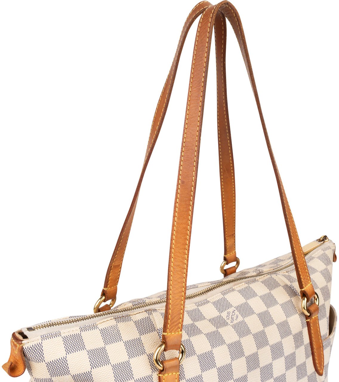 Louis Vuitton Louis Vuitton Damier Azur Monogram Totally GM Shoulder Bag Wit