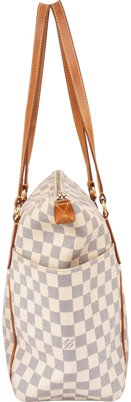 Louis Vuitton Louis Vuitton Damier Azur Monogram Totally GM Shoulder Bag Wit