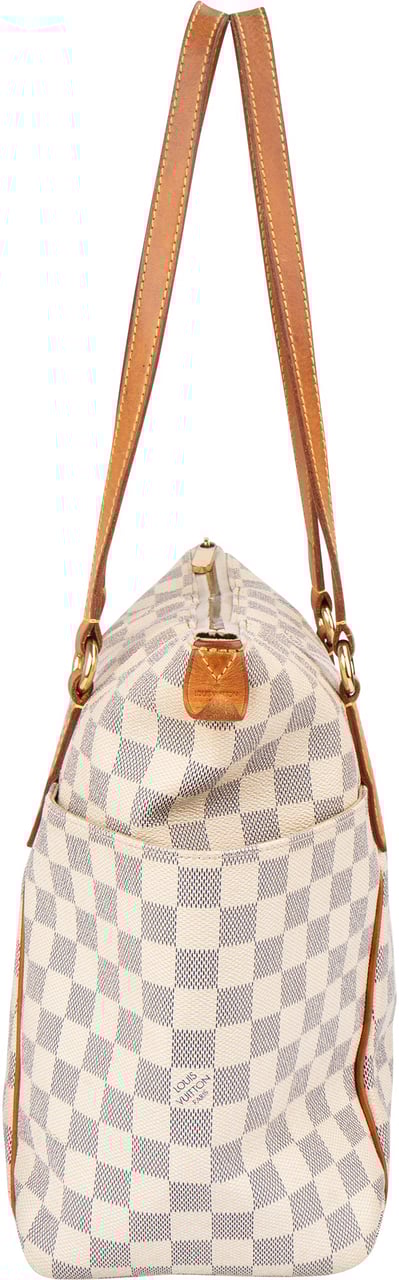 Louis Vuitton Louis Vuitton Damier Azur Monogram Totally GM Shoulder Bag Wit