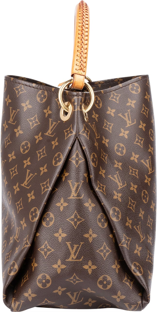 Louis Vuitton Louis Vuitton Canvas Monogram Artsy MM Handbag Bruin