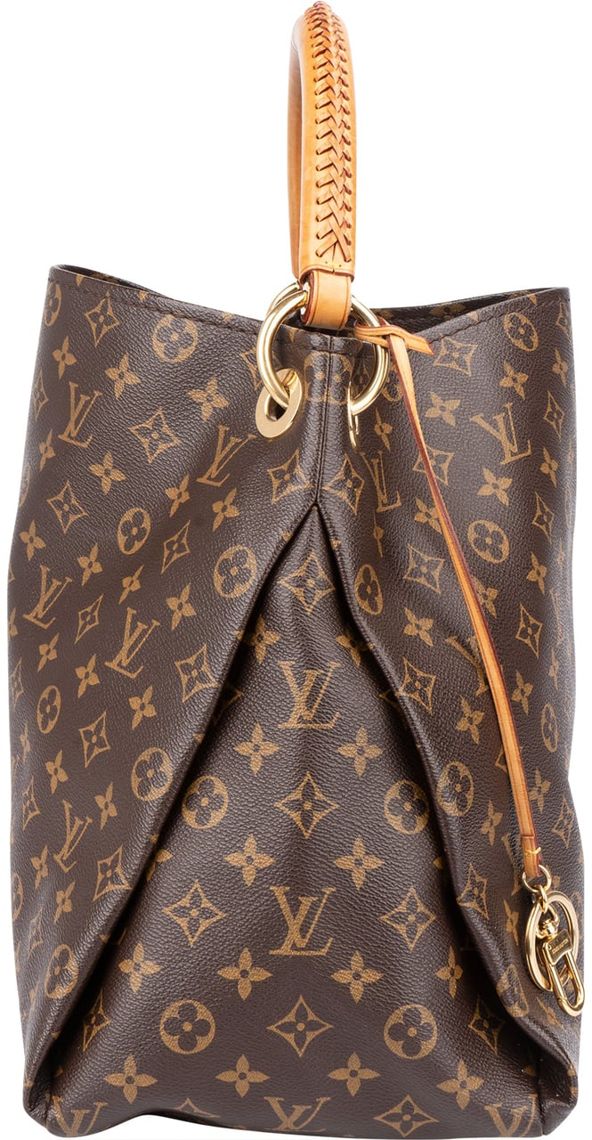 Louis Vuitton Louis Vuitton Canvas Monogram Artsy MM Handbag Bruin