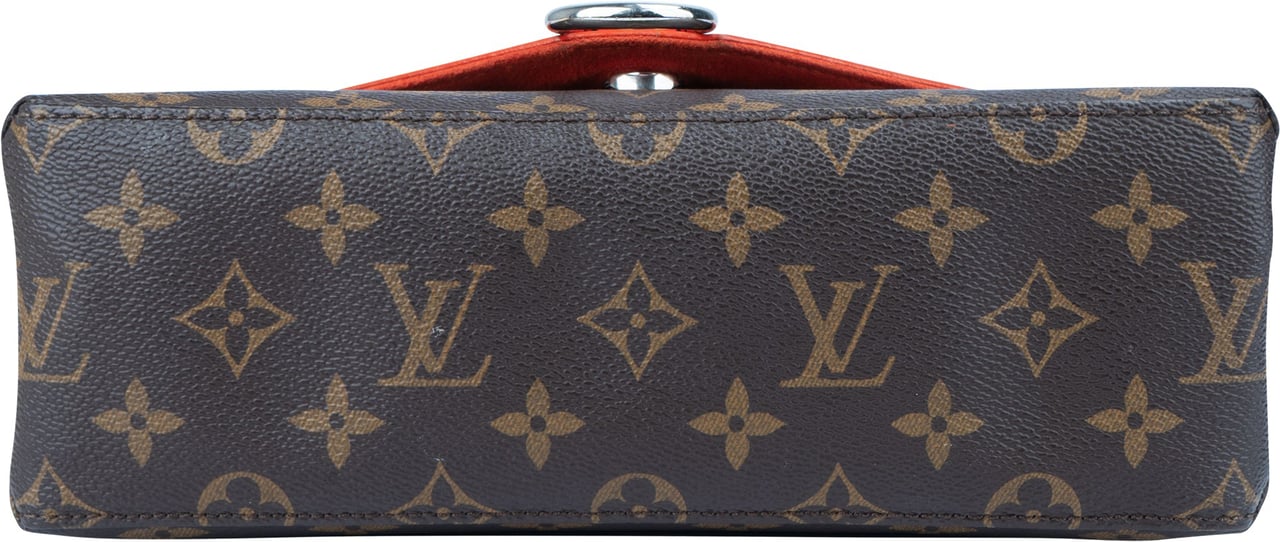 Louis Vuitton Louis Vuitton Canvas Monogram Epi Saint Michel PM Crossbody Bag Bruin