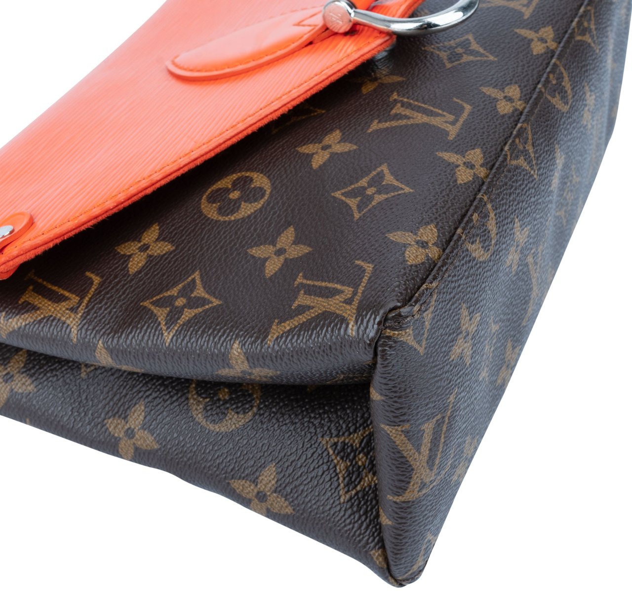 Louis Vuitton Louis Vuitton Canvas Monogram Epi Saint Michel PM Crossbody Bag Bruin