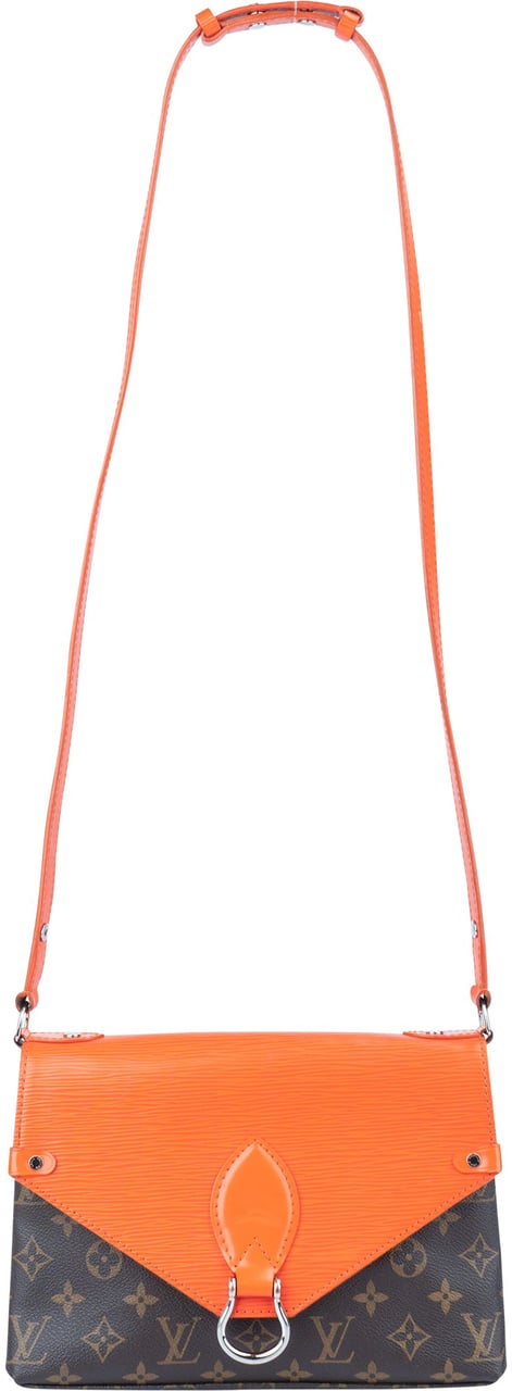 Louis Vuitton Louis Vuitton Canvas Monogram Epi Saint Michel PM Crossbody Bag Bruin