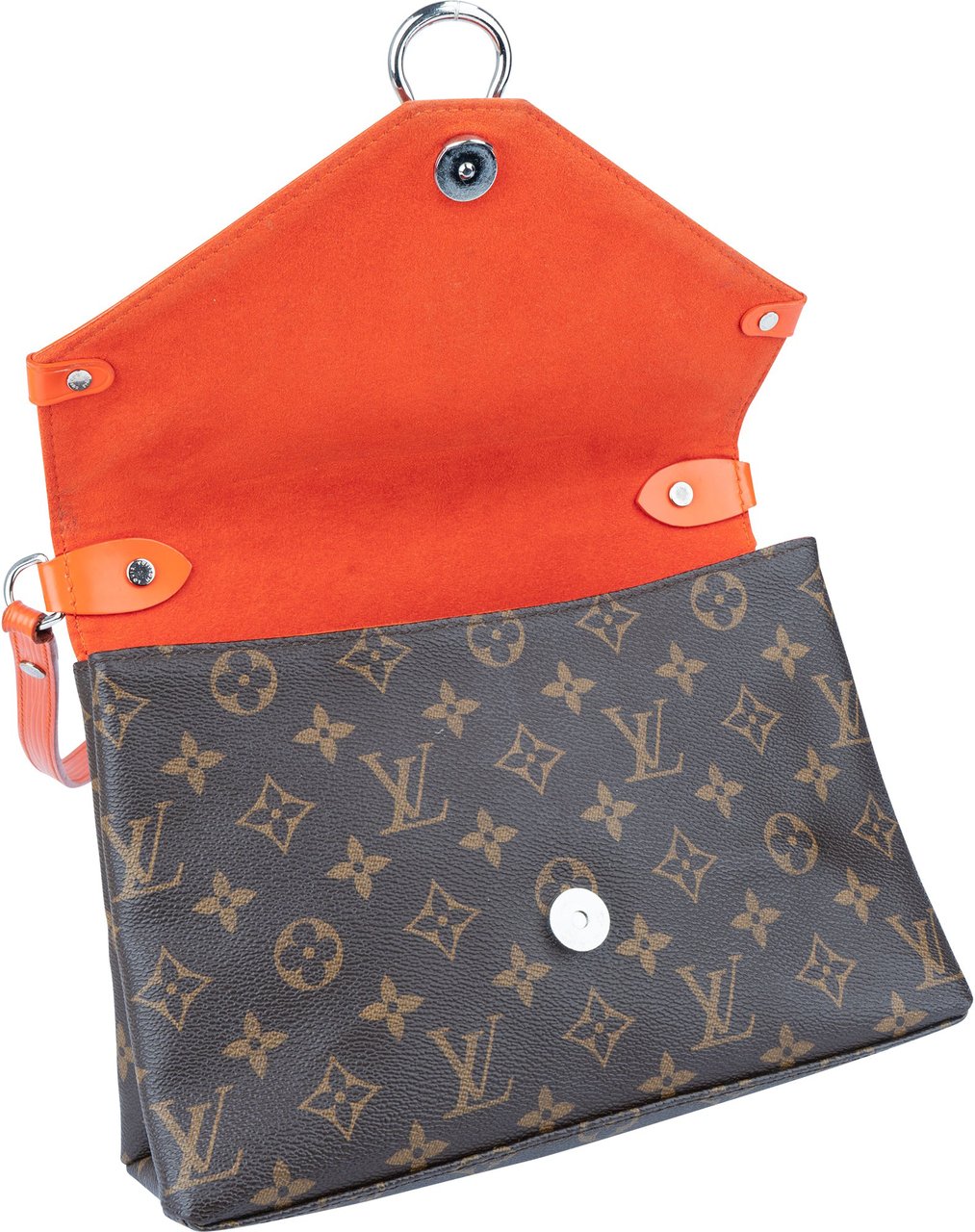 Louis Vuitton Louis Vuitton Canvas Monogram Epi Saint Michel PM Crossbody Bag Bruin