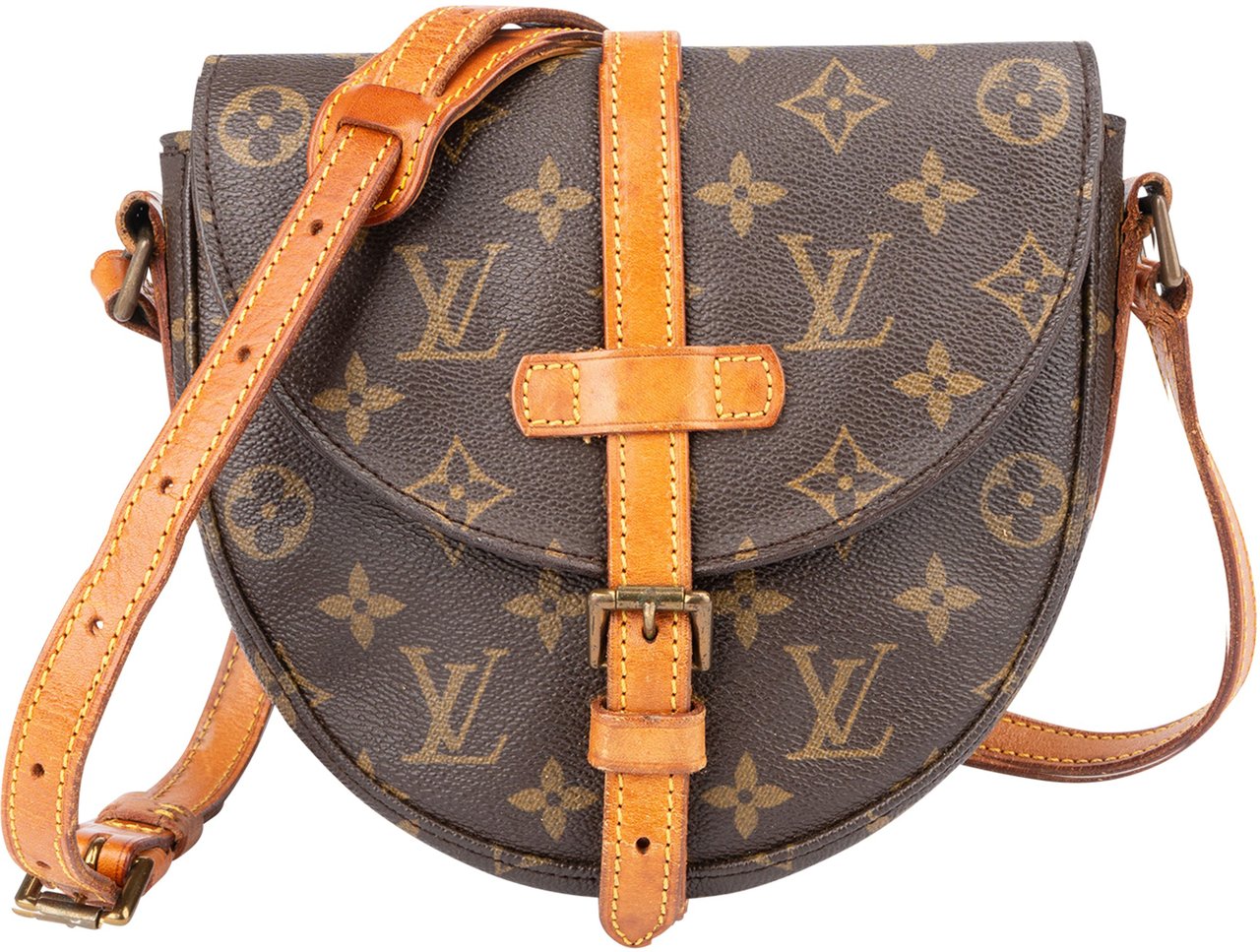 Louis Vuitton Louis Vuitton Canvas Monogram Chantilly PM Crossbody Bag Bruin