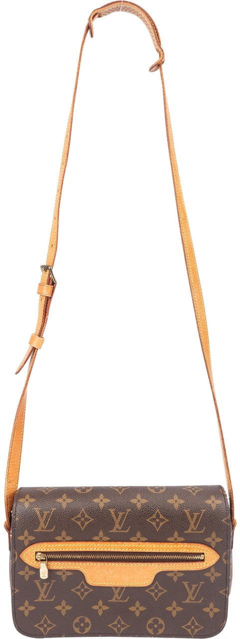 Louis Vuitton Louis Vuitton Canvas Monogram Saint Germain PM Crossbody Bag Bruin