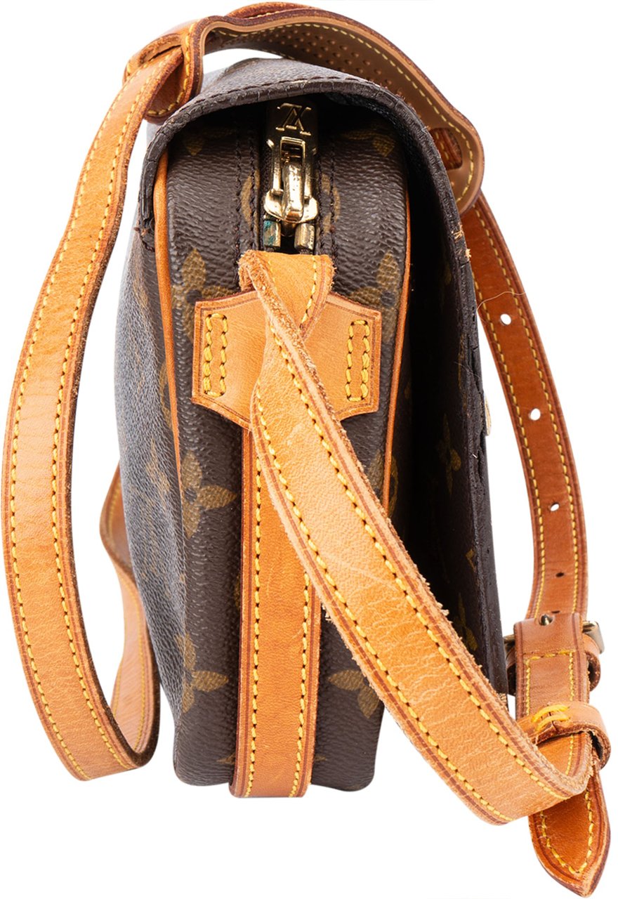 Louis Vuitton Louis Vuitton Canvas Monogram Saint Germain PM Crossbody Bag Bruin