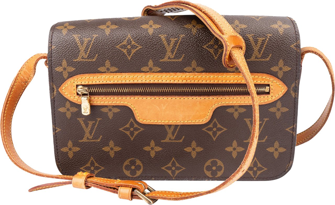 Louis Vuitton Louis Vuitton Canvas Monogram Saint Germain PM Crossbody Bag Bruin