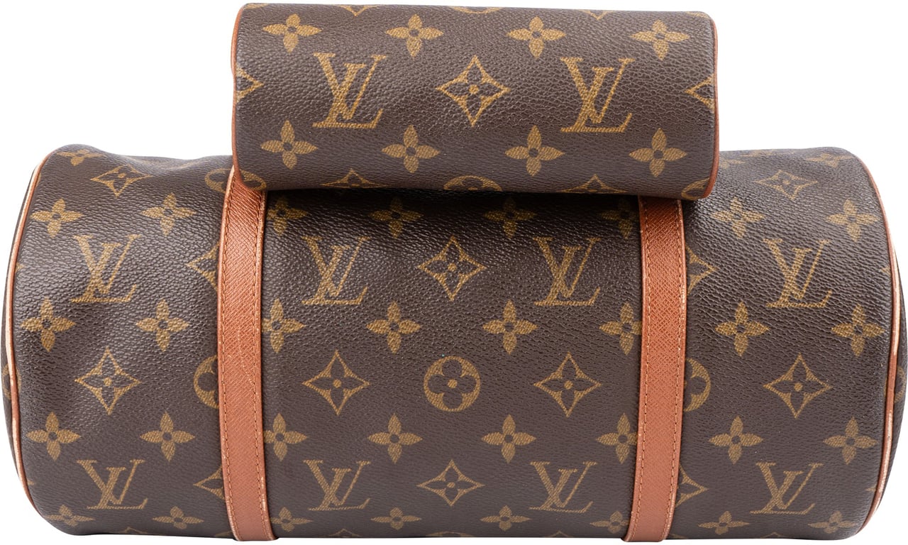 Louis Vuitton Louis Vuitton Canvas Monogram Papillon Set Handbag Bruin