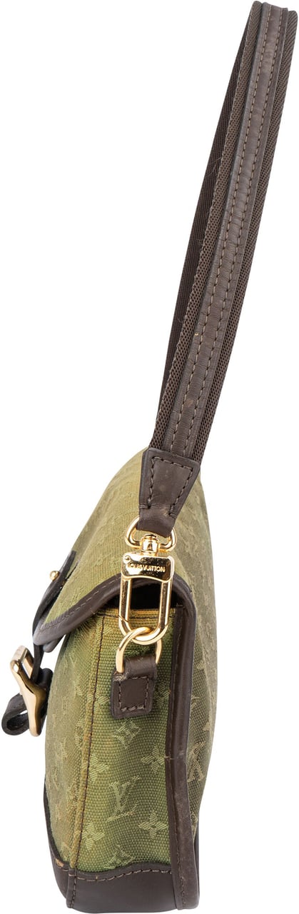 Louis Vuitton Louis Vuitton Mini Lin Monogram Marjorie Shoulder Bag Groen